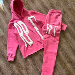 2025 Ensembles pour hommes avec logo personnalisé Survêtement coupe-vent Pantalon de jogging Veste respirante Ensemble deux pièces Survêtements imprimés bouffants pour hommes - Product Image 4