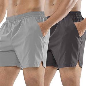 Pantalones Cortos Deportivos para Hombre, de Algodón, Casuales, para Gimnasio, con Bolsillos, de Secado Rápido, de 5 Pulgadas - Product Image 2