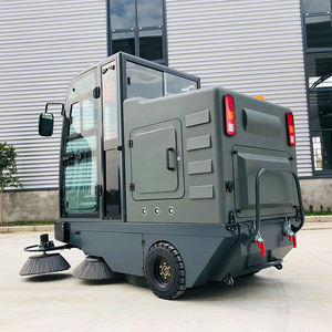 ماكينة كنس ساحة صناعية بالتفريغ للركوب في الهواء الطلق ببطارية مدمجة - Product Image 3