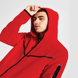 OEM survêtement à capuche léger et solide unisexe en polaire coupe normale pour l'hiver survêtement de marque privée ensembles de jogging - Product Image 3