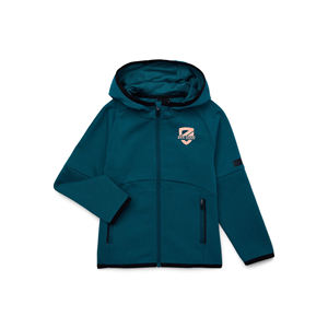 Sweat à capuche pour hommes 100% coton mélangé brodé Sweat-shirt à fermeture éclair complet style de rue Logo Digital Plain - Product Image 4