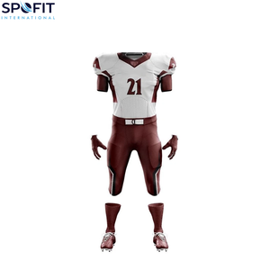 2026 American Football Jersey 100% Polyester Professional Uniform Custom Sublimated Heat Transfer Printed Custom American Set - Product Image 2