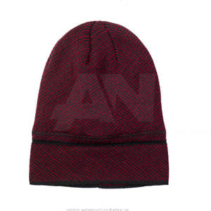 Premium Quality Customized <b>Beanie</b> <b>Hats</b> 100% <b>Wool</b> & Cotton New Design Wholesale - Product Image 3