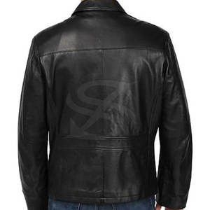 Nouvelle arrivée Veste en cuir d'hiver de haute qualité pour homme Meilleure conception Veste en cuir d'hiver pour homme Conception personnalisée - Product Image 2