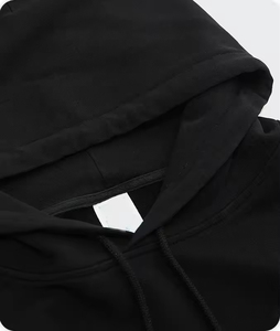 Sudadera de Felpa para Hombre, Diseño Básico, Mezcla de Algodón, Logotipo Personalizado Bordado OEM, Marca de Diseñador, Estilo Urbano, Talla Grande - Product Image 5