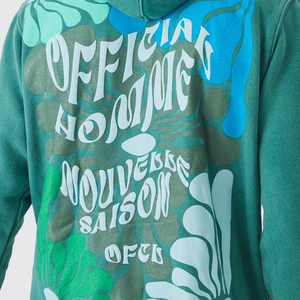 Sudaderas con capucha y sudaderas elegantes de OEM para hombre, ropa informal única, forro polar de algodón 80% transpirable y anticontracción - Product Image 5