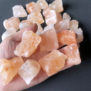 เกลือหิมาลัยธรรมชาติแบบหยาบ/สีชมพูแดง หินนวดแบบขัดเงา บล็อกเกลือหินสีชมพู บรรจุในถุง/ซอง/ขวด - Product Image 5