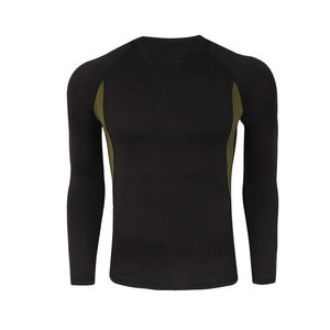 Ensemble Rash Guard MMA BJJ en Polyester et Spandex pour Hommes, Vêtements de Sport pour la Musculation et la Compétition - Product Image 6