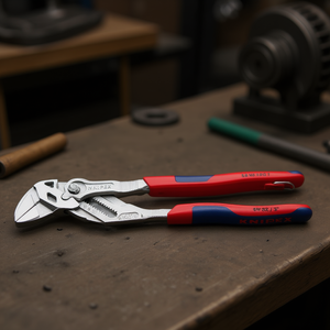 สำหรับเครื่องมือเดี่ยวของ Knipex พร้อมคีมและประแจ ด้ามจับหลายชิ้นส่วนเคลือบโครเมียม - Product Image 3