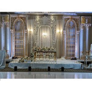 Anillo de boda mágico de cuento de hadas, FRP, decoración de escenario para recepción de boda asiática, escenario Romano - Product Image 1