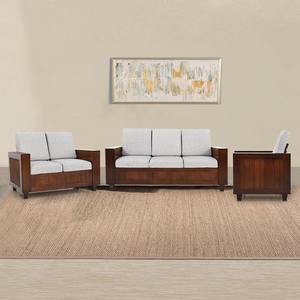 ROYALOAK MOURYA CONJUNTO DE SOFA DE MADERA 3 + 2 + 1 - Product Image 1
