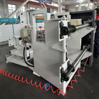 Machine de découpe et de rembobinage de film PE Mintai, découpeuse et rembobineuse de rouleaux de film plastique jumbo pour emballages flexibles