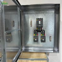 Boîte de distribution murale complète en acier inoxydable pour contrôle des circuits multiples, coffret de commande MCB