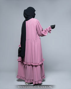 Robe abaya élégante et simple à motif uni, vente en gros au prix du fabricant, matière douce pour la peau pour un usage quotidien modeste - Product Image 4