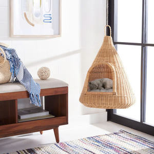 บ้านสัตว์เลี้ยงรูปเต็นท์พร้อมตะขอสำหรับแขวนบนต้นไม้หรือในบ้านเตียงสุนัขและแมวแสนสบายออกแบบและโลโก้ได้ตามต้องการ - Product Image 2