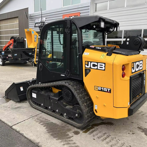 รถตักล้อยาง JCB 215T ขนาดเล็ก 4 ตัน ระบบไฮดรอลิกเสริมแรงดันสูง 30.4 แกลลอนต่อนาที รางตีนตะขาบกว้าง 320 มม. (12.5 นิ้ว) พร้อมเครื่องยนต์ - Product Image 1