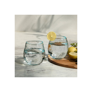 Nouvel arrivage de gobelets en verre vert aquatique pour fête - Product Image 3