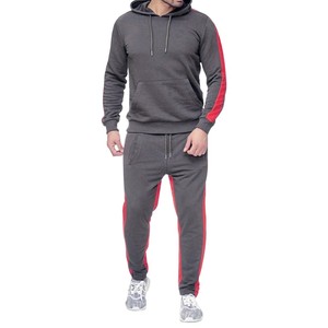 Conjunto de chándal de algodón de peso pesado para hombre, ropa deportiva de alta calidad, Sudadera con capucha, pantalones de chándal con logotipo personalizado de talla grande a la moda para el invierno - Product Image 2