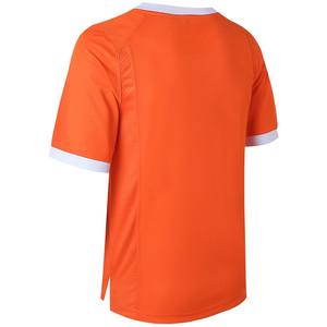 เสื้อฟุตบอลอเมริกันแบบมืออาชีพสำหรับขายส่ง OEM พิมพ์ลายได้ตามต้องการ ระบายอากาศได้ดี ผลิตจากโพลีเอสเตอร์ 100% สำหรับชุดกีฬา - Product Image 4