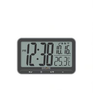 Reloj Despertador y Reloj de Mesa Explore Scientific Gray RDC1009 - Product Image 2