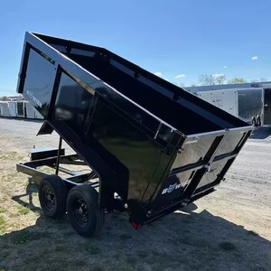 Remolque Volquete Usado de 7x14 con Neumáticos en Buen Estado, Remolque Agrícola para Industrias Agrícolas - Product Image 5