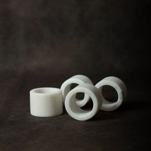 Anillo de Servilleta de Mármol de Estilo Rústico de Fabricación OEM para Decoración de Comedor con Temática Campestre, que Agrega Carácter de Piedra y un Atractivo Cálido - Product Image 1