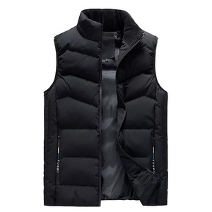 Gran oferta, chaleco de invierno para hombre, nueva moda, Abrigo acolchado sin mangas, chaqueta acolchada de lona gruesa súper cálida de alta calidad - Product Image 3