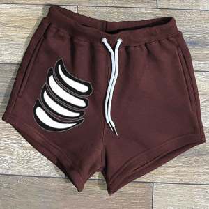 OEM Women's Winter 100% Cotton Fleece Long Sleeve Hoodie & <b>Shorts</b> <b>Set</b> High Street Style Sweat Suit - Product Image 6