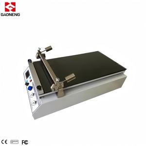 Gemakkelijk te bedienen, op maat gemaakte, goedkope laboratorium draadcoater, desktop wetenschappelijk onderzoek coatingmachine met verwarming en vacuüm - Product Image 4
