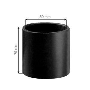 Raccord en caoutchouc diam. 89 mm - Product Image 1