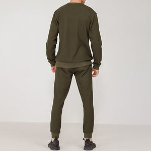 Meilleures ventes Taille personnalisée Survêtements d'entraînement décontractés pour hommes Vêtements de jogging en coton respirant pour l'hiver Quantité en vrac avec logo personnalisé - Product Image 3