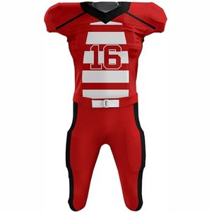 Maillot de football américain personnalisé par sublimation, manches courtes, 100 % polyester, respirant et anti-humidité, unisexe adulte - Product Image 5