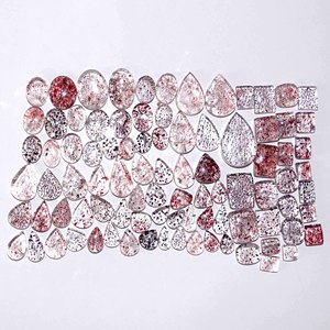 100% ควอตซ์อัญมณีทรงหลวมเจ็ดเม็ดจากธรรมชาติสำหรับทำเครื่องประดับ - Product Image 1