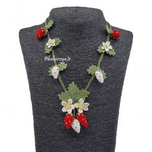 İğne oyasıçilek kolye อุปกรณ์วันหยุดเทศกาลอีสเตอร์ - Product Image 1