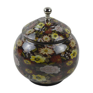 Recipiente de Almacenamiento de Alimentos Redondeado de Metal de Alta Calidad, Ideal para Cocina, Azucarera para Cocina Moderna - Product Image 2