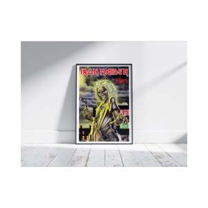 Iron Maiden Heavy Metal Band <b>Poster</b> Modern Design Style Eddie 'Killers' 61x91,5 cm Made of Paper for Wall Usage - Product Image 1