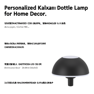 Lampada Personalizzata a Forma di Bottiglia Kalvan per Arredamento Casa - Product Image 2