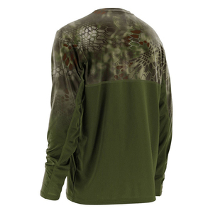 Venta al por mayor de secado rápido personalizado Rash Guard Performance hombres con capucha pesca Sudadera con capucha Uv manga larga sudaderas con capucha Upf 50 camisa - Product Image 4
