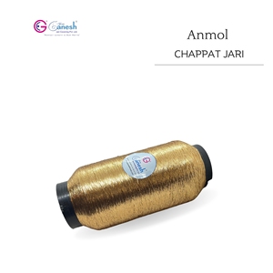Haute ténacité 150D broderie Jari MS Type Polyester Jari avec Lurex S et ST Type métallique Anmol Chappat 150D fil métallique - Product Image 2