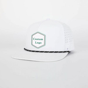 Gorras de Béisbol Deportivas Personalizables de Cinco Piezas, Perforadas con Láser, 100% Poliéster, Logotipo y Color Personalizables - Product Image 4