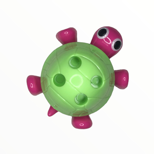 Temperino in plastica a forma di tartaruga - Product Image 1