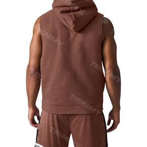 Vente flash - Sweat à capuche zippé respirant en molleton 100% coton, coupe classique, avec poche, logo personnalisé, pour homme, été, haute qualité - Product Image 3