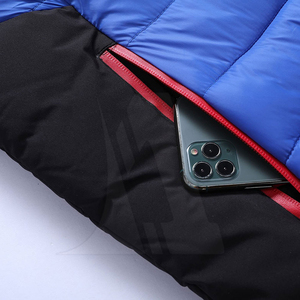 Veste d'hiver extérieure personnalisée pour hommes veste décontractée à capuche en duvet pour hommes taille plus doudoune à capuche pour hommes vente en gros - Product Image 4