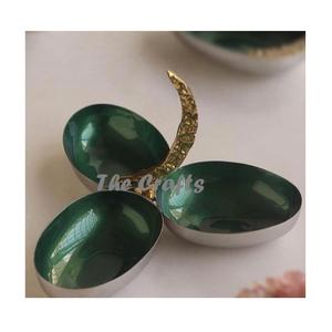 Cuenco decorativo de hierro de diseño superior para uso en el hogar, hoteles y restaurantes, para servir nueces y dátiles al mejor precio. - Product Image 1