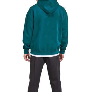 Unisex Heavyweight 230G Fleece Hoodie 100% Algodón Oversize para Puff Print Bolsillos Personalizable One Piece Design Blank - Product Image 4