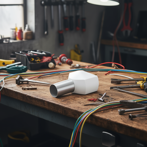 Manchons de terminaison de câbles Knipex à double fil avec collier en plastique, 200 manchons par paquet pour câbles et fils - Product Image 3