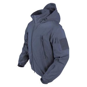 Veste coupe-vent de grande taille pour homme, manteau à la mode imperméable, doublure polaire personnalisée, Softshell - Product Image 3