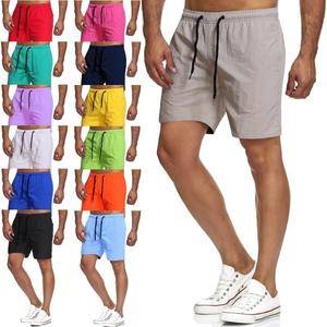 Pantalones cortos de invierno OEM con diseño de logotipo bordado personalizado para hombre en la playa para tablas de natación y trajes de baño cortos de verano - Product Image 3