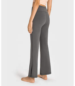 Casual Sexy Basic Solid Flare Pants <b>Boot</b> Cut Pants Women 2026 Autumn Fashion Streetwear Lady Trouser Flared Women's Pants - Product Image 4