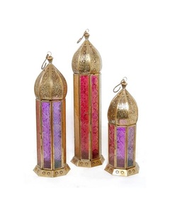 Standing Metal Candle <b>Lanterns</b> for <b>Indoor</b> Outdoor Home Hotel Restaurant Wedding Decoration in Top Exclusive Quality From India - Product Image 2